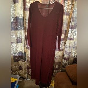 Women’s size 12S maroon sweater dress